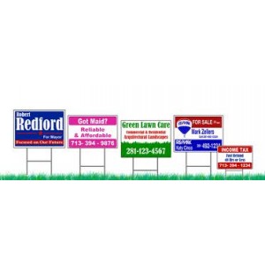 Coroplast Lawn Signs